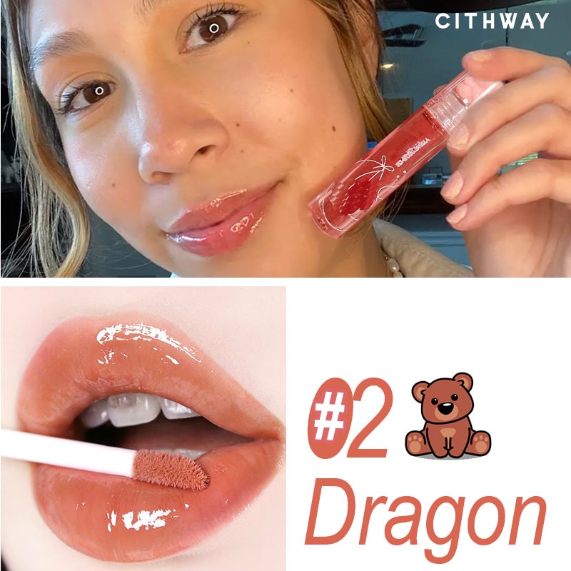 Cithway™ Bear Mirror Gloss Lip Glaze