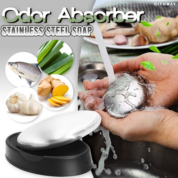 Cithway™ Magic Odor Absorber Stainless Steel Soap