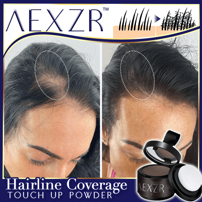 Aexzr™ Premium Hairline Coverage Touch Up Powder