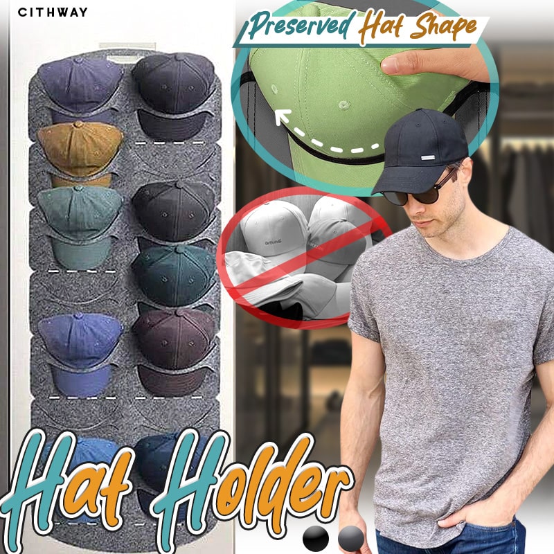 Cithway™ Hanging Multi-Pocket Hat Organizer Holder