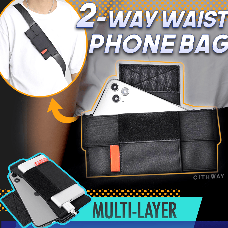 Cithway™ Elastic Waist Phone Bag