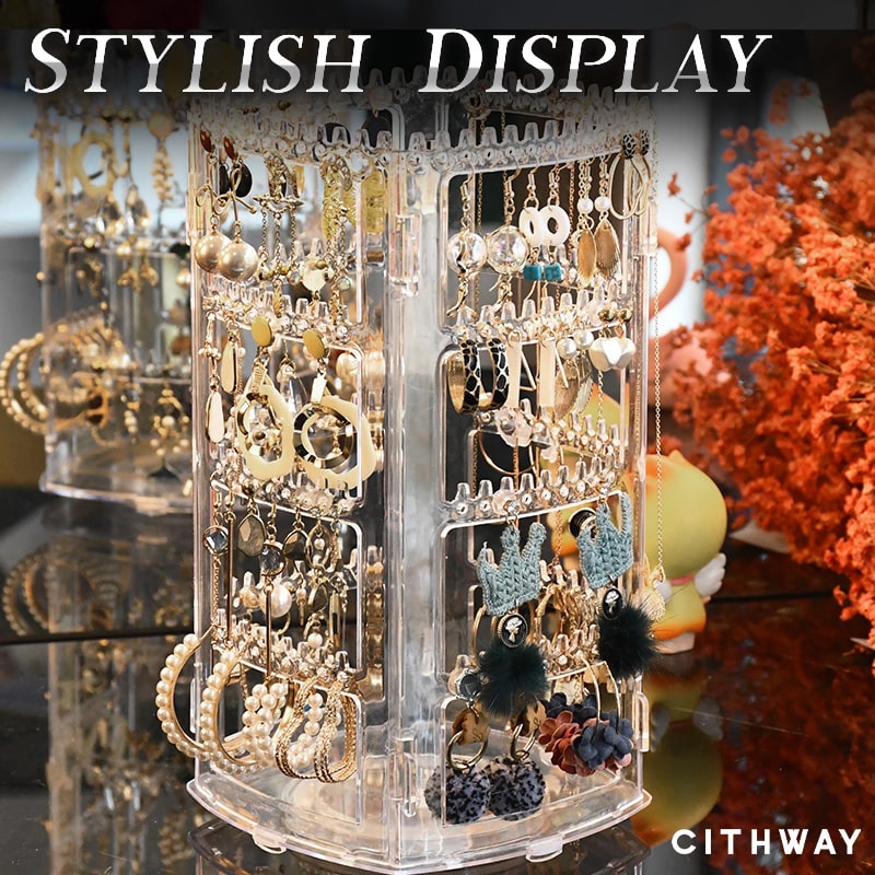 Cithway™ Foldable Jewelry Display Organizer