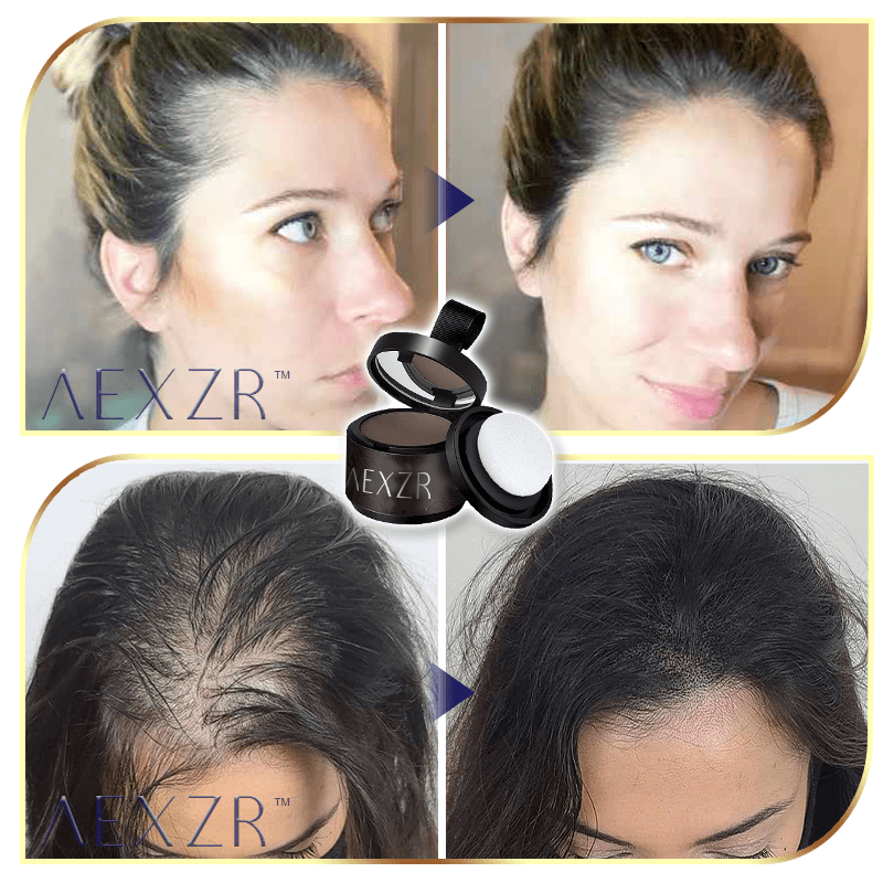 Aexzr™ Premium Hairline Coverage Touch Up Powder