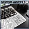 Load image into Gallery viewer, Cithway™ Universal Mac/Window OS Keyboard Shortcut Sticker